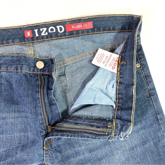 Izod Relaxed Fit Jeans 40x30 - Picture 6 of 8
